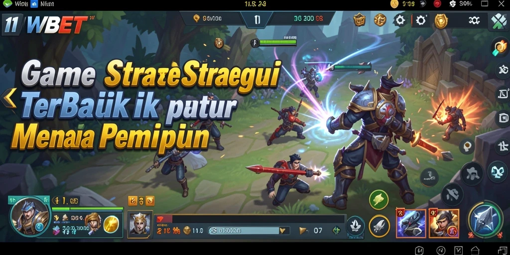 Tampilan gameplay strategi yang mendebarkan di 11WBET.