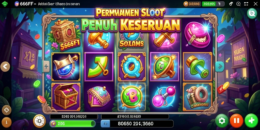 Screenshot gameplay 666FF yang menampilkan keseruan bermain slot.