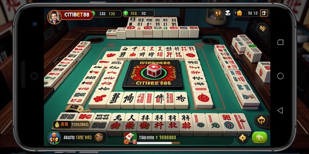 Tampilan menarik dan gameplay seru dari CITIBET88 Mahjong.