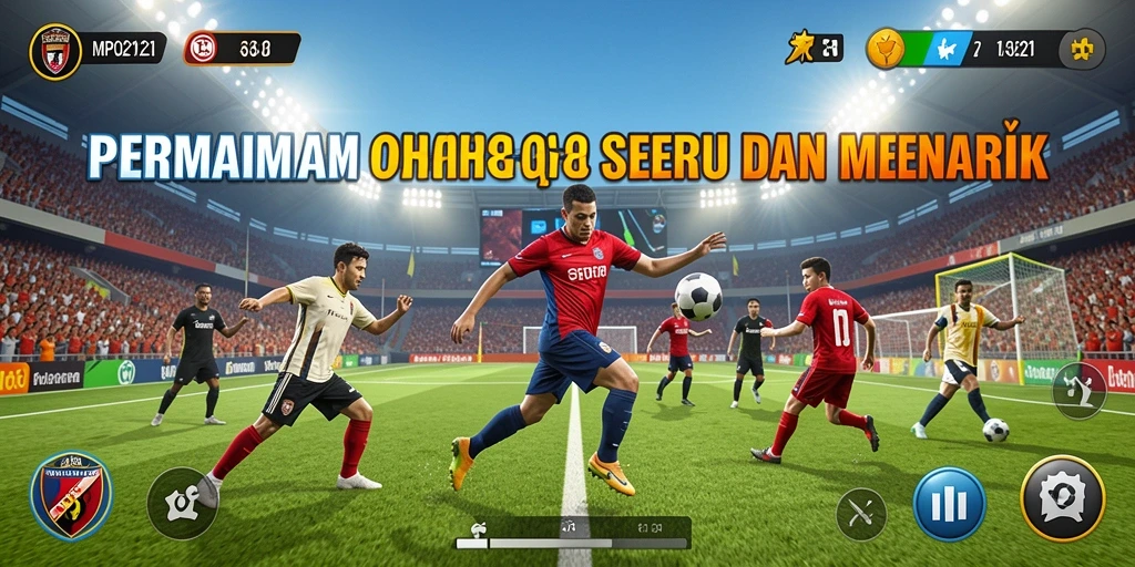 Tampilan gameplay seru MPO2121 dengan aksi olahraga yang mendebarkan.