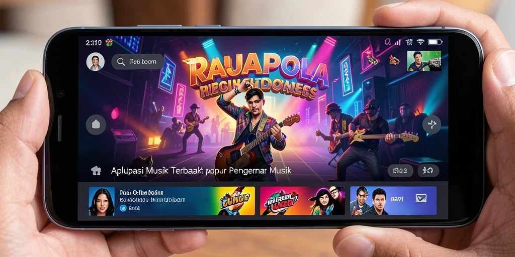 Tampilan gameplay RAJAPOLA yang menarik dan interaktif.