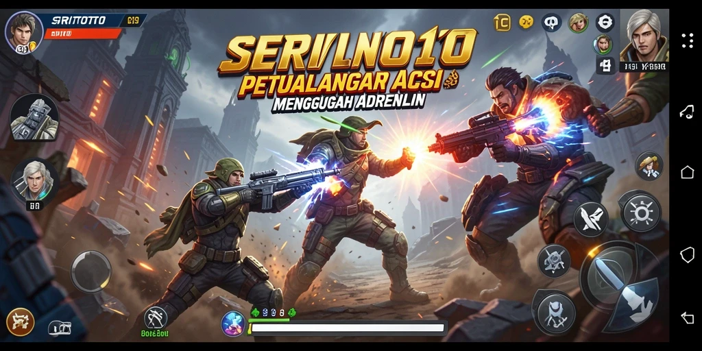 Tangkapan layar SRITOTO menunjukkan aksi mendebarkan dalam petualangan permainan.