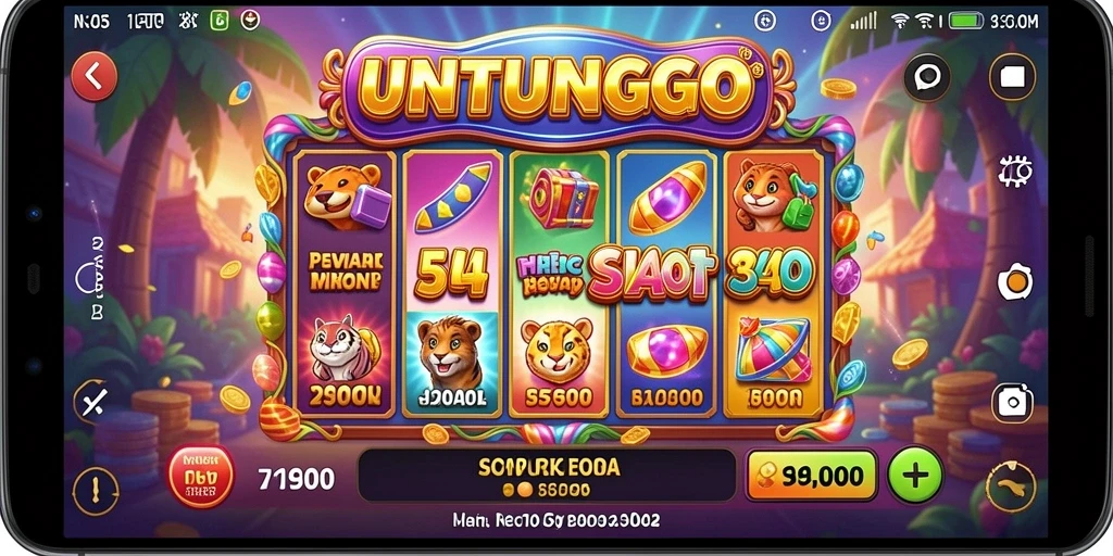 Gameplay UNTUNGGO yang seru dengan tema dan grafik menawan.