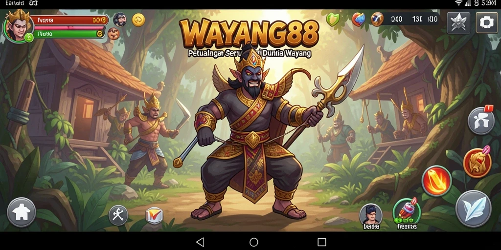 Tampilan gameplay WAYANG88 yang menakjubkan dan penuh peristiwa menarik.